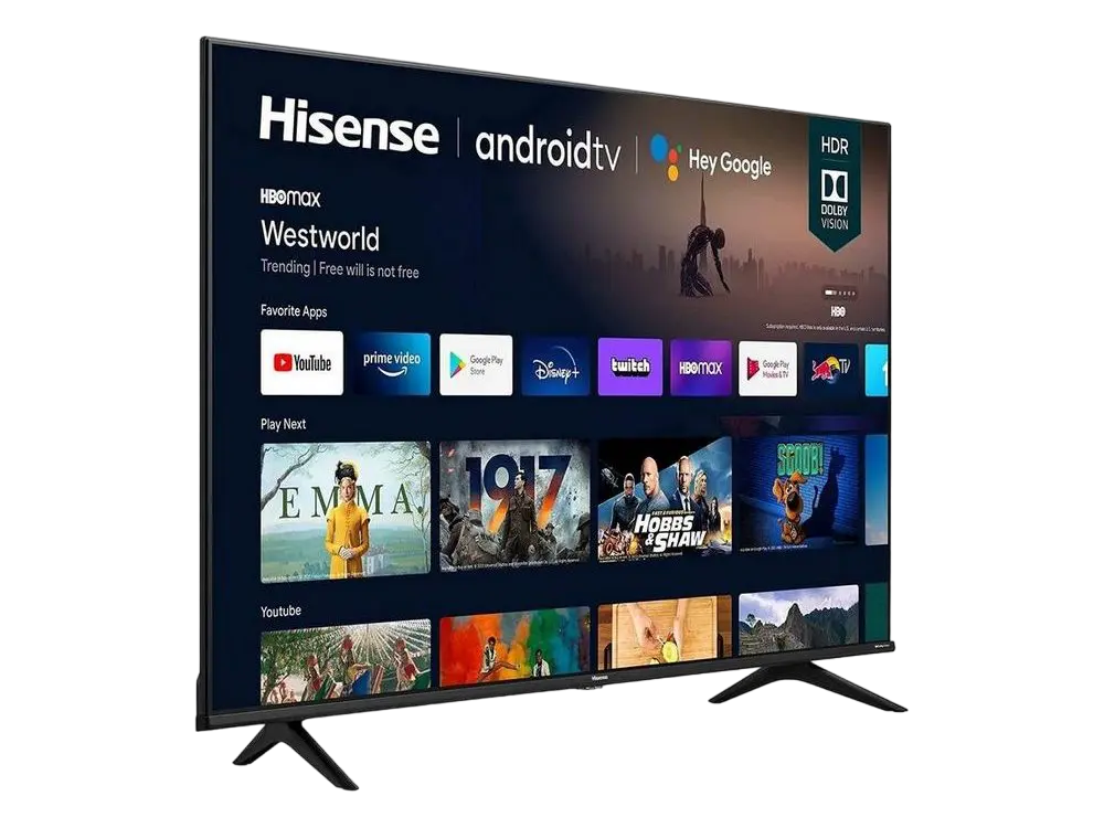 43" LED SMART Телевизор Hisense 43A6G Черный