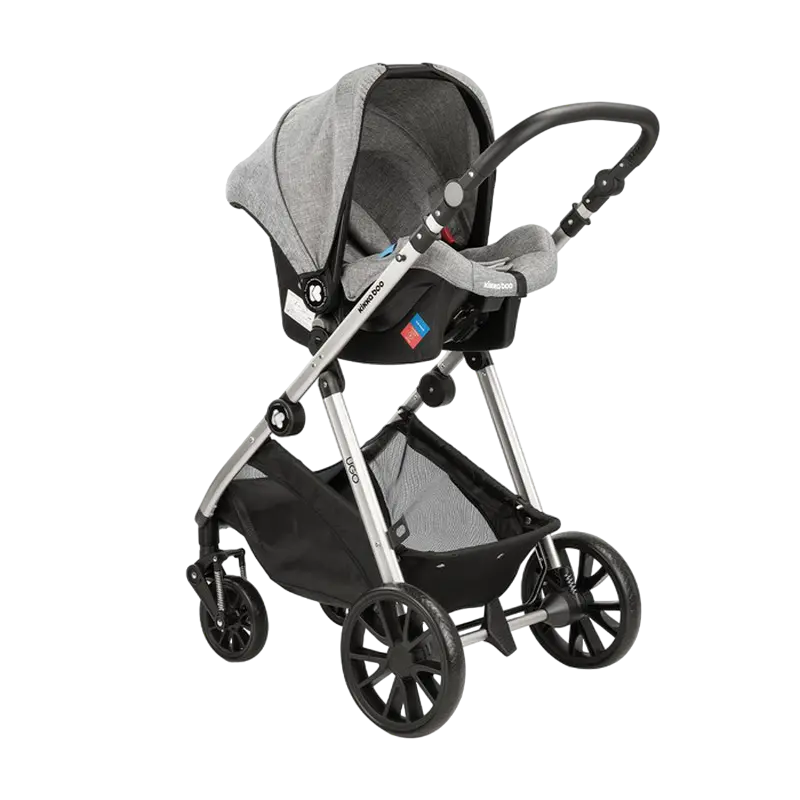 Коляска 3-в-1 Kikka Boo Ugo Серый