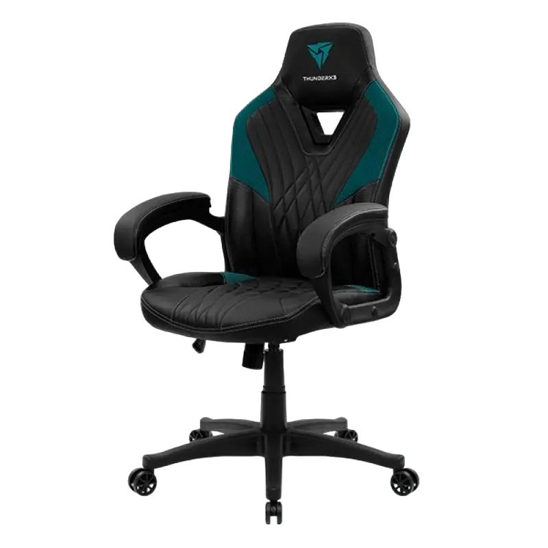 Игровое кресло ThunderX3 DC1 Искусственная кожа Черный/Синий
