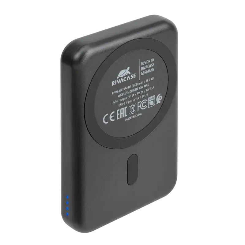 Портативное зарядное устройство Rivacase VA4917 Черный