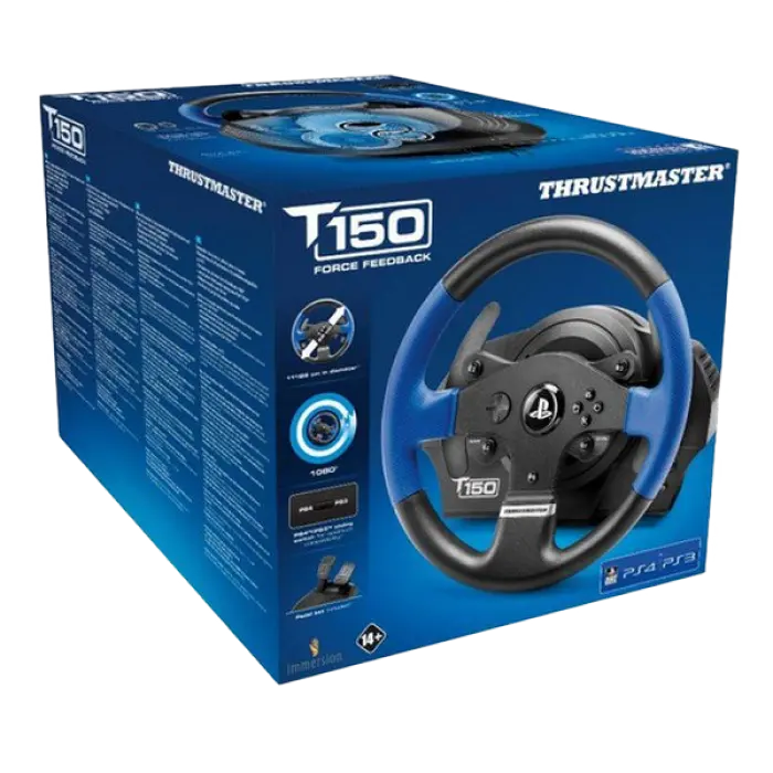 Игровой руль Thrustmaster T150 RS Черный/Синий