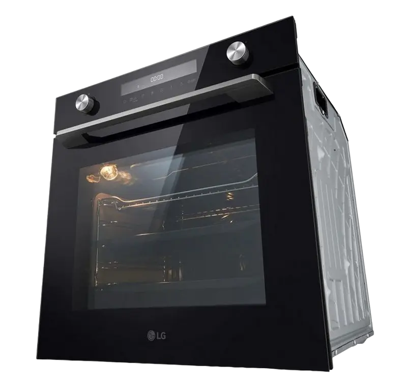Электрический духовой шкаф LG WSEZ7225B1 Черный