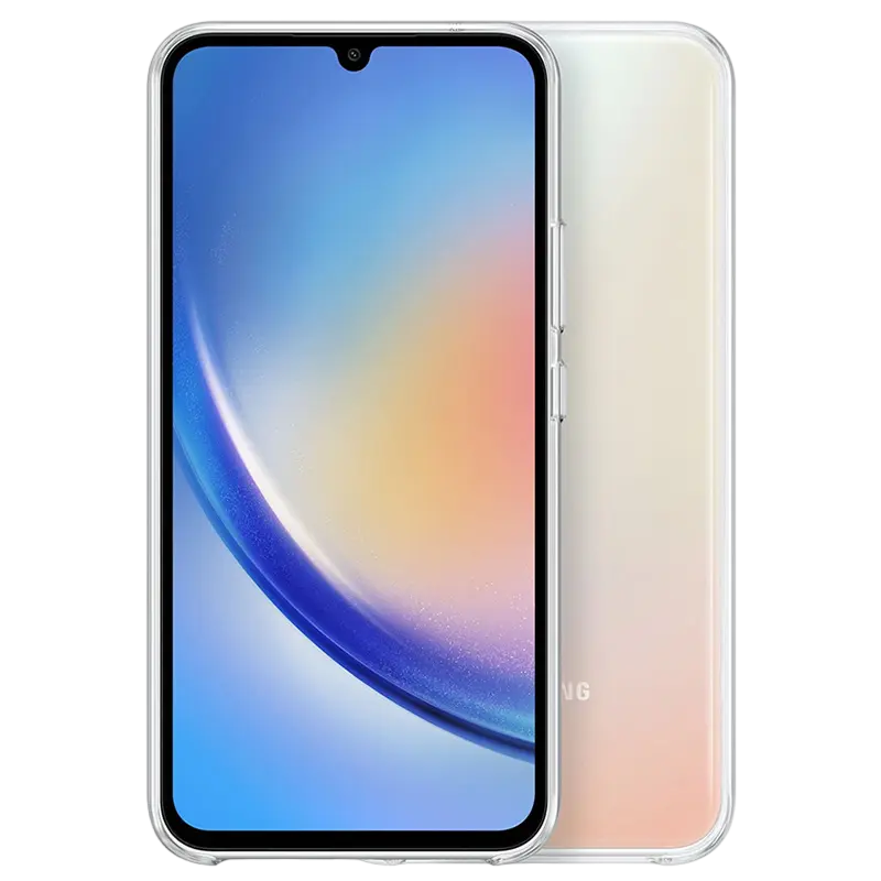 Чехол Samsung Galaxy A34 Clear Case Clear Прозрачный