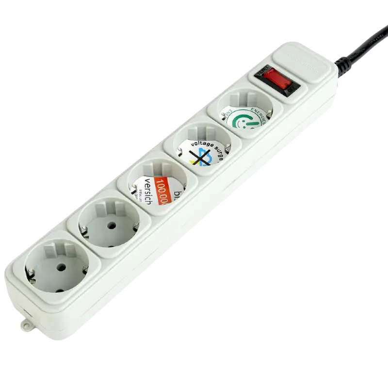 Сетевой фильтр Gembird GMB SPG3-B-6C Белый