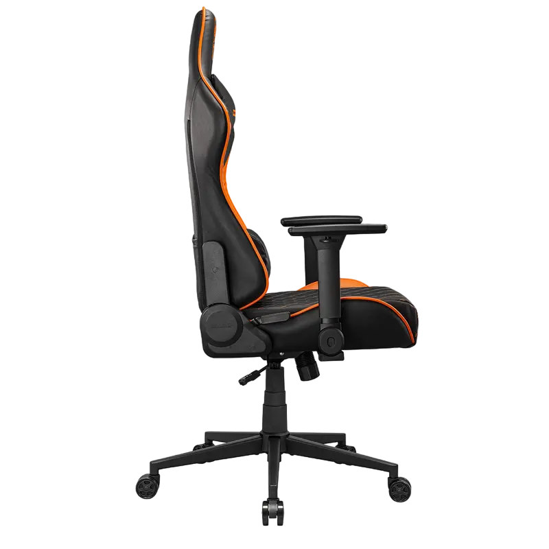 Игровое кресло Cougar Armor One V2 ПВХ Кожа Черный | Оранжевый