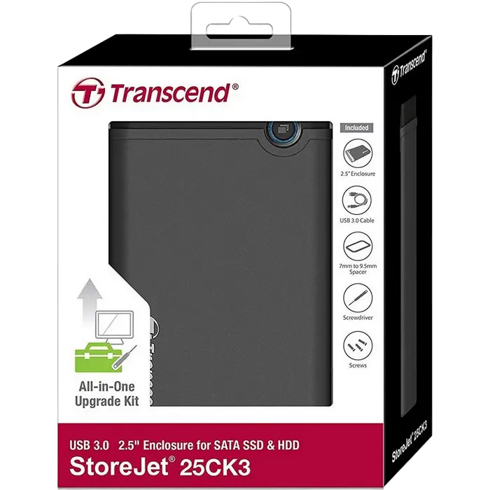 Внешний корпус Transcend TS0GSJ25CK3 Серый
