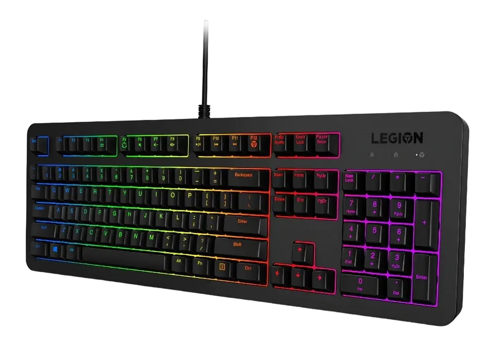 Клавиатура Lenovo Legion K300 Мембрана Черный