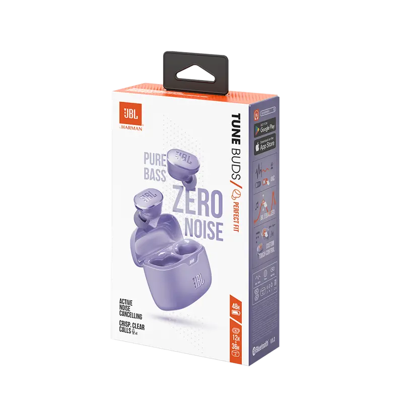 Наушники JBL. Tune Buds Фиолетовый