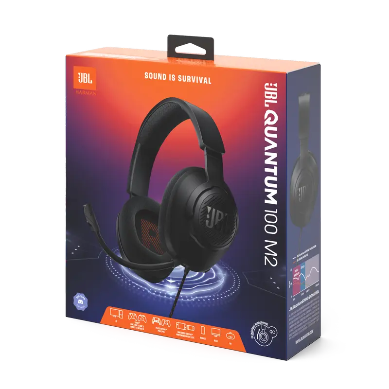 Наушники JBL Quantum 100M2 Чёрный