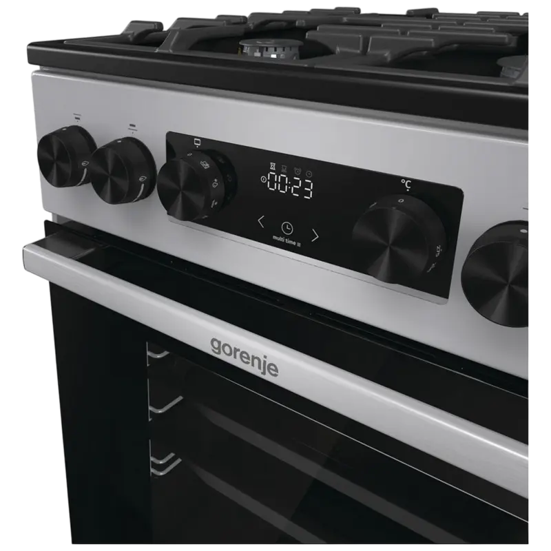 Комбинированная плита Gorenje GK5C42SF Нержавеющая сталь