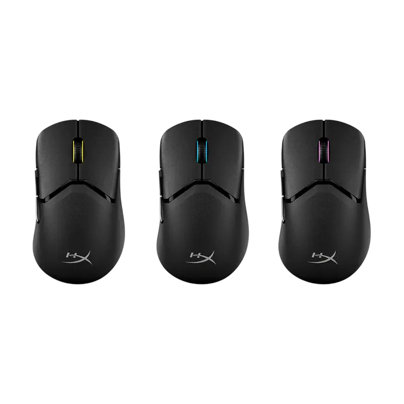 Мышь HyperX Pulsefire Saga Беспроводное Чёрный