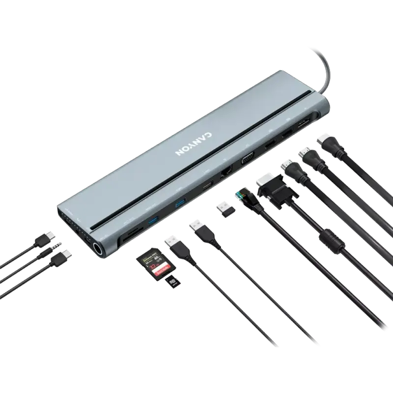 Adaptor Hub Canyon DS-90 Gri