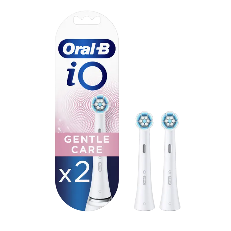 Duză pentru periuța de dinți electrică Pentru adulți Oral-B iO Gentle Care Alb