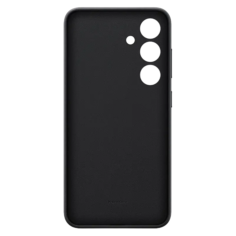 Чехол Samsung Galaxy S24 Vegan Leather Case Vegan Leather Чёрный