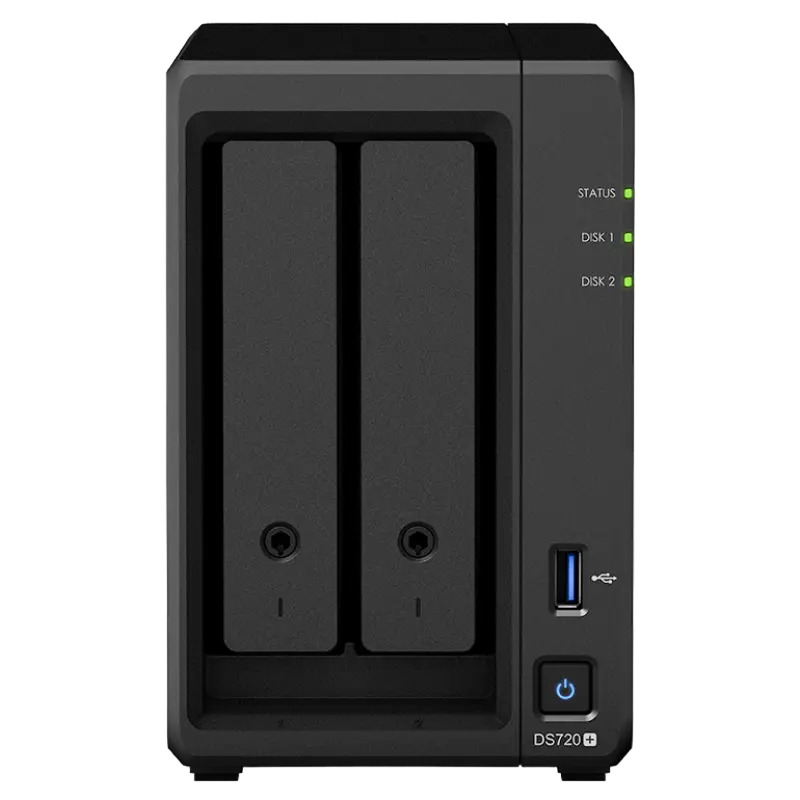 Сетевое хранилище SYNOLOGY DS720+ Черный