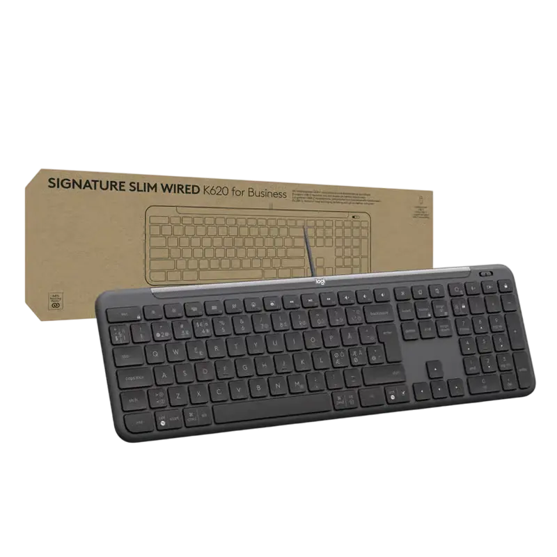 Tastatură Logitech Signature Slim K620 for Business Membrană Negru