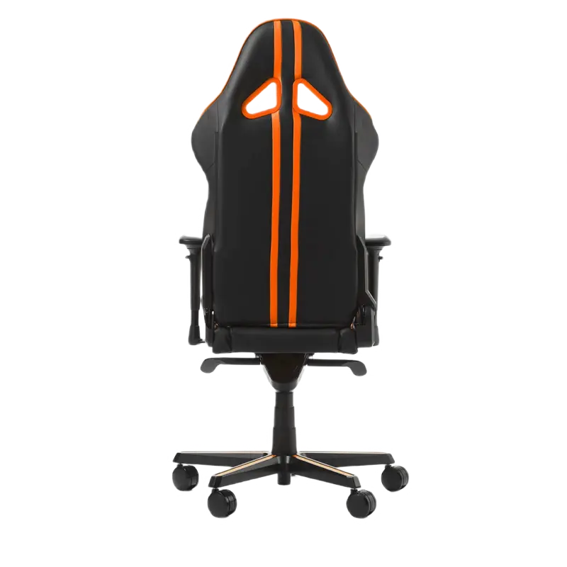 Scaun Gaming DXRacer Racing GC-R131-NO PU Piele Negru/Portocaliu