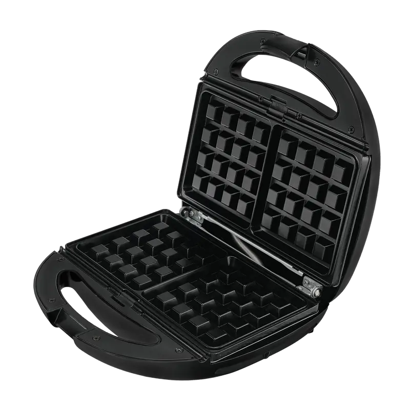 Сэндвичница-Мультипекарь Polaris Profi Baker Черный | Серебристый