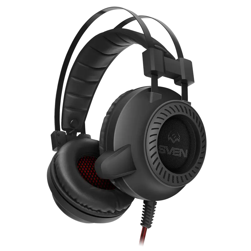 Наушники SVEN AP-U840MV Чёрный/Красный