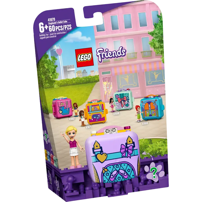 Constructor LEGO Stephanie's Ballet Cube Violet