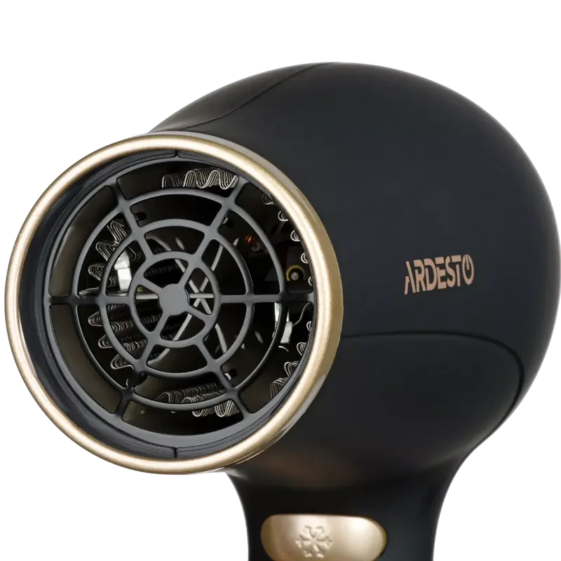 Фен Ardesto HD-522 Черный | Золотистый