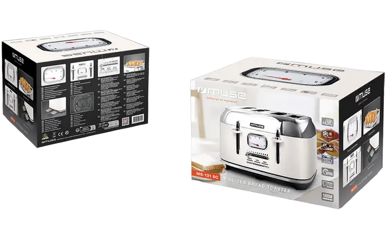 Тостер MUSE MS-131 SC Бежевый