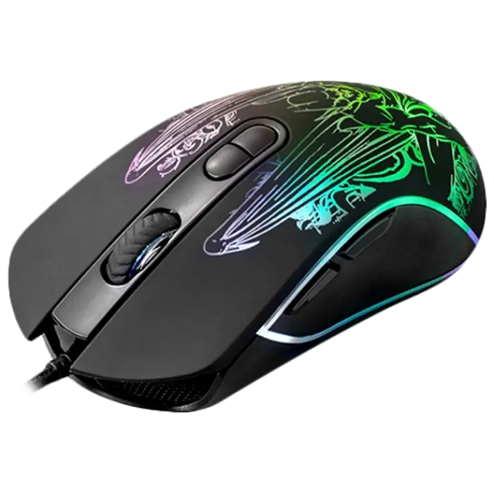 Игровая мышь QUMO Gothic Проводное Чёрный