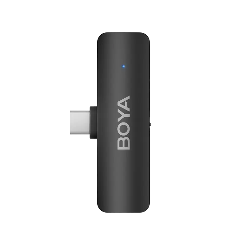 Портативный записывающий микрофон Boya BY-V4 + 4VU Беспроводной Черный