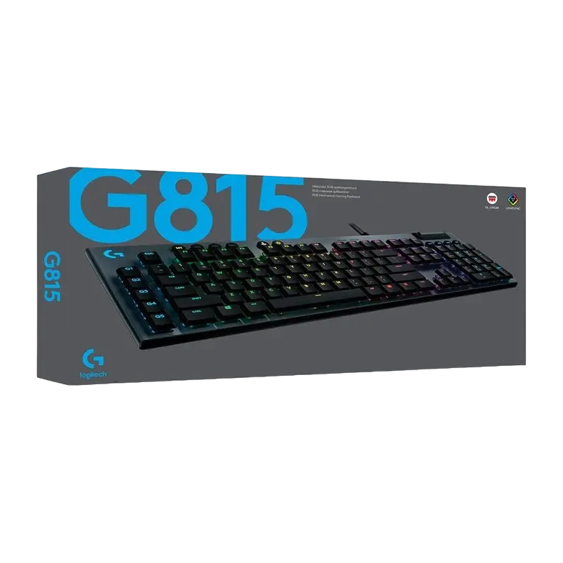 Tastatură Logitech G815 Mecanic Negru