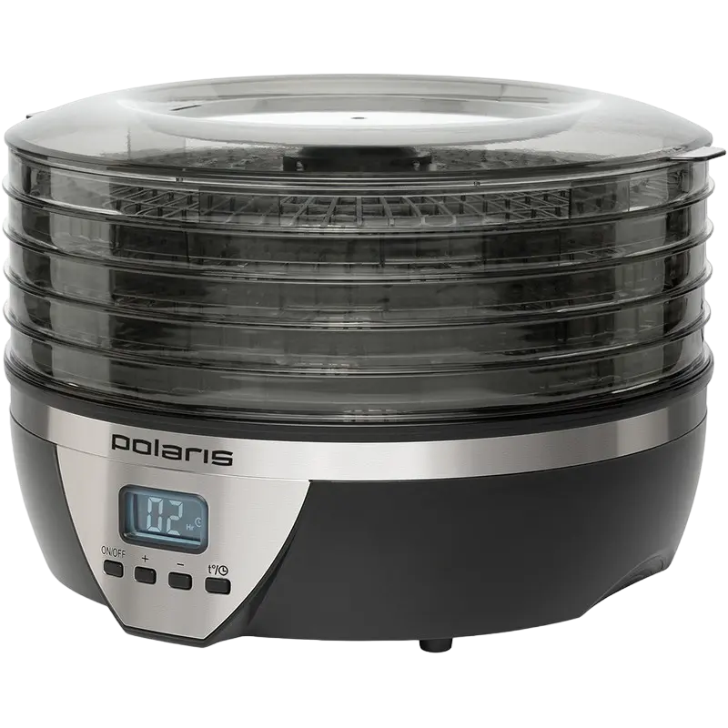 Сушилка для фруктов Polaris PFD 2605D Чёрный | Серый