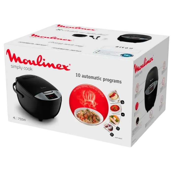 Мультиварка Moulinex MK611832 Чёрный