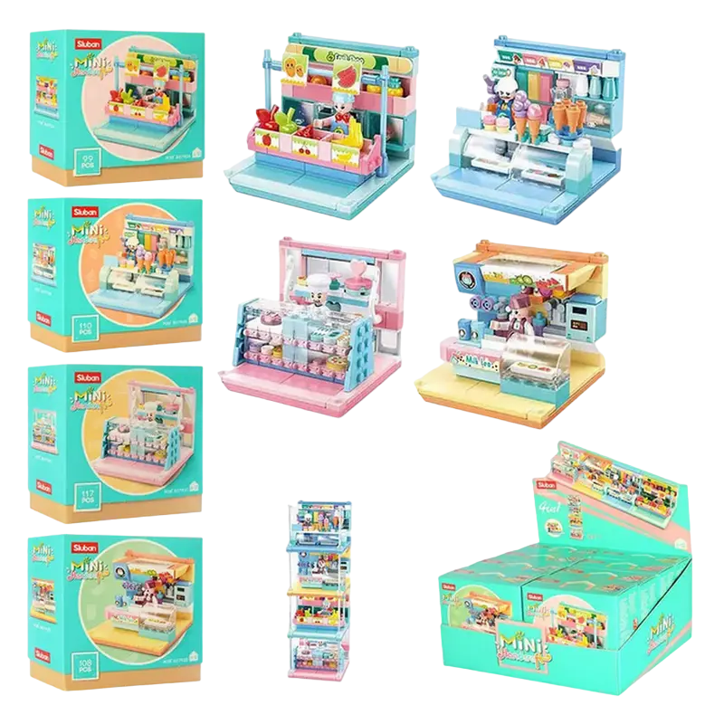 Конструктор Sluban Mini - Handcraf-Shops Разноцветный