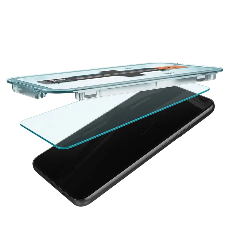 Защитное стекло Spigen Samsung Galaxy S22 Tempered Glass EZ FIT Прозрачный