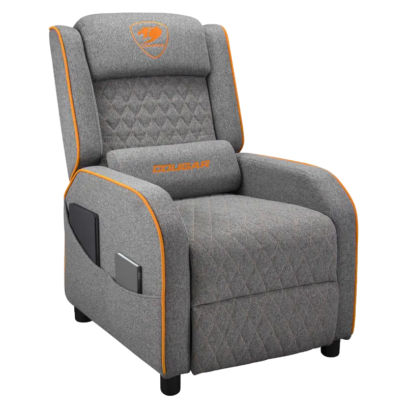 Игровое кресло Cougar Ranger One Gray Ткань Серый | Оранжевый