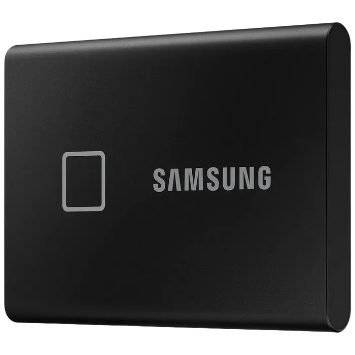 SSD portabil extern Samsung T7 Touch 1 TB Negru
