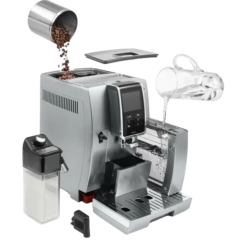 Aparat de cafea DeLonghi ECAM370.95.S Argintiu