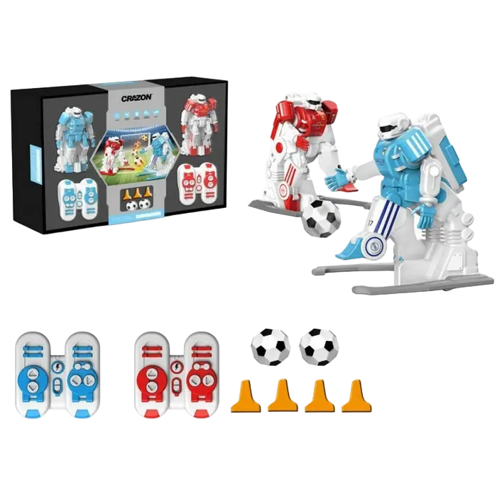 Jucărie cu telecomandă Crazon Soccer Robot Multicolor