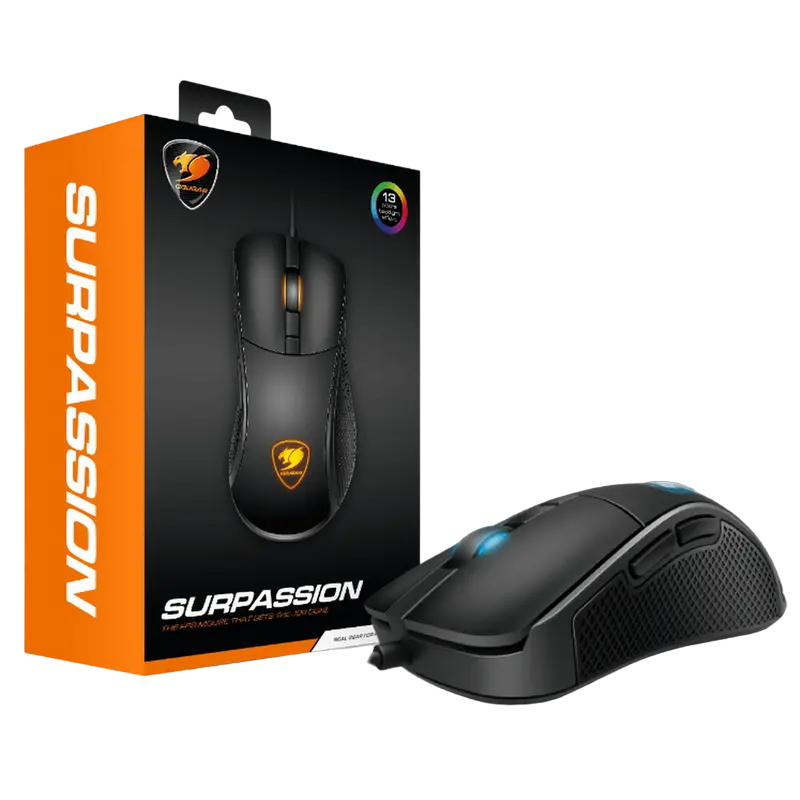 Игровая мышь Cougar Surpassion Проводное Чёрный