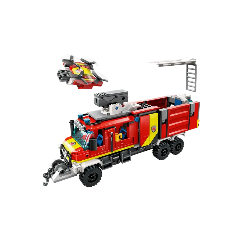 Конструктор LEGO Fire Command Truck Разноцветный