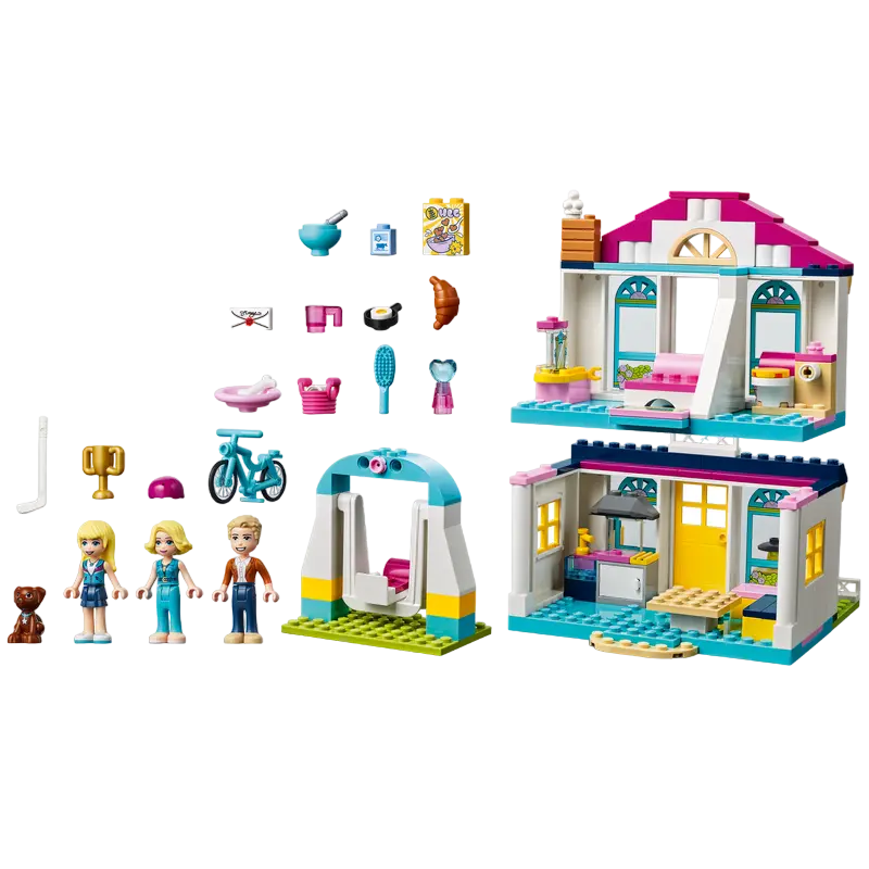 Конструктор LEGO 4+ Stephanie's House Разноцветный
