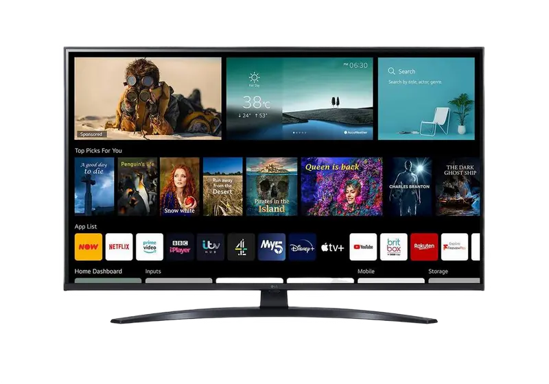 82" LED SMART Телевизор LG 82UP81006LA Черный