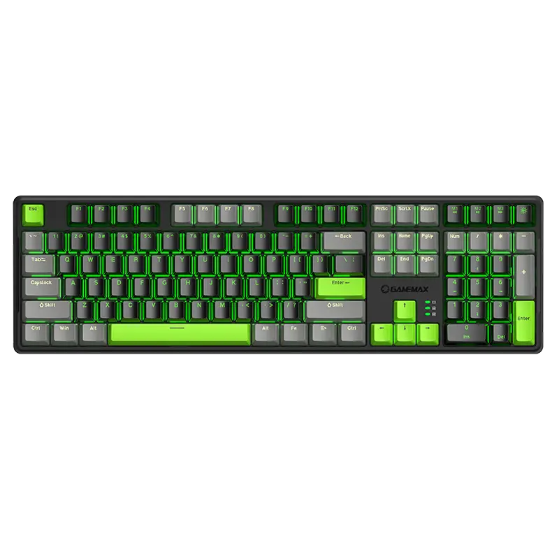 Tastatură Gamemax Rampage X2 Mecanic Negru