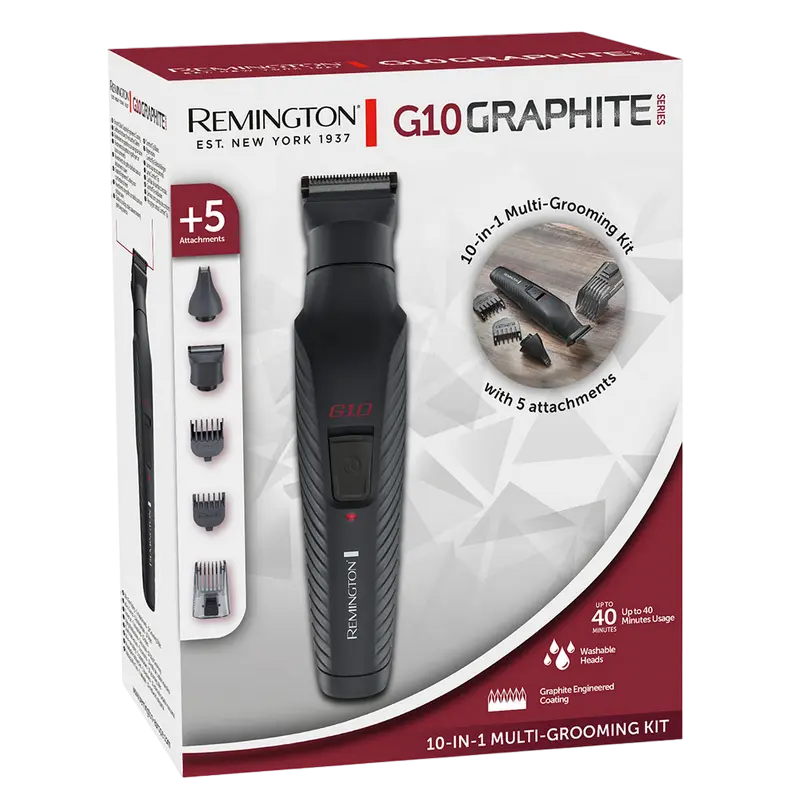 Мужской Триммер Remington G10 Чёрный