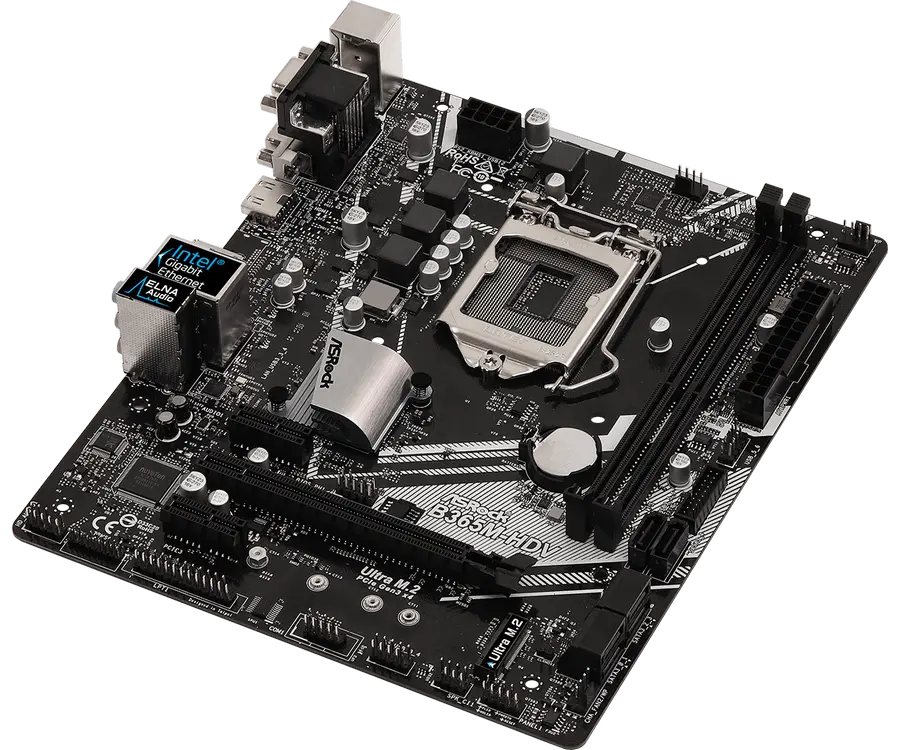 Материнская плата ASRock B365M-HDV LGA1151 Micro-ATX