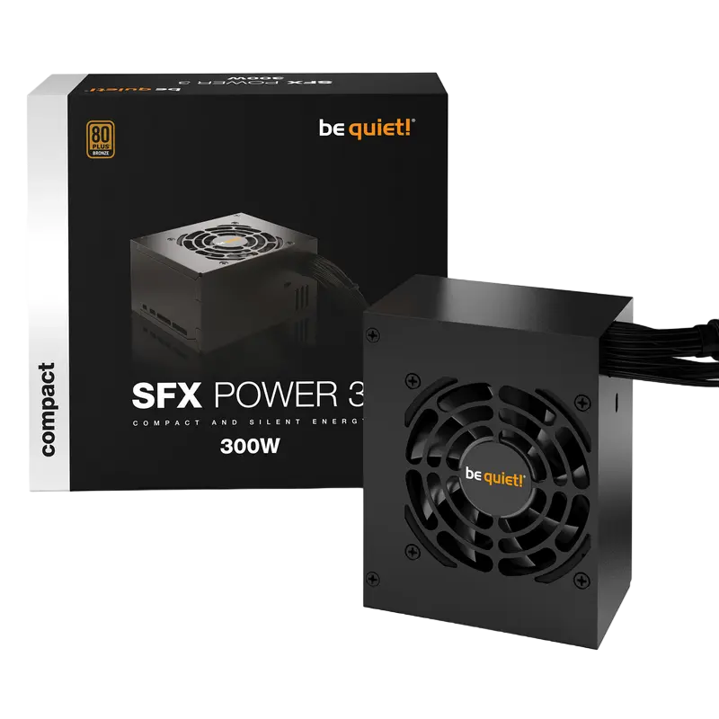Tip Блок питания для компьютеров be quiet! POWER 3 SFX Черный