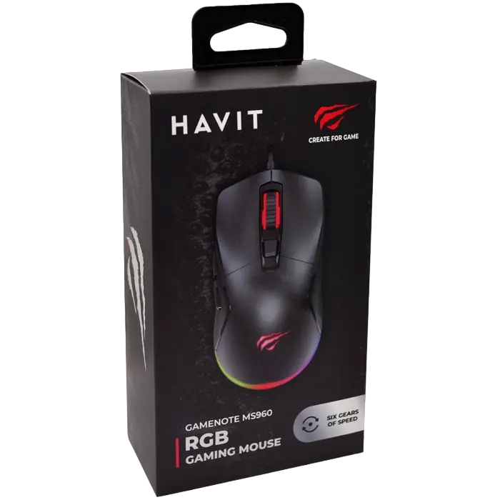 Игровая мышь Havit MS960 Проводное Чёрный