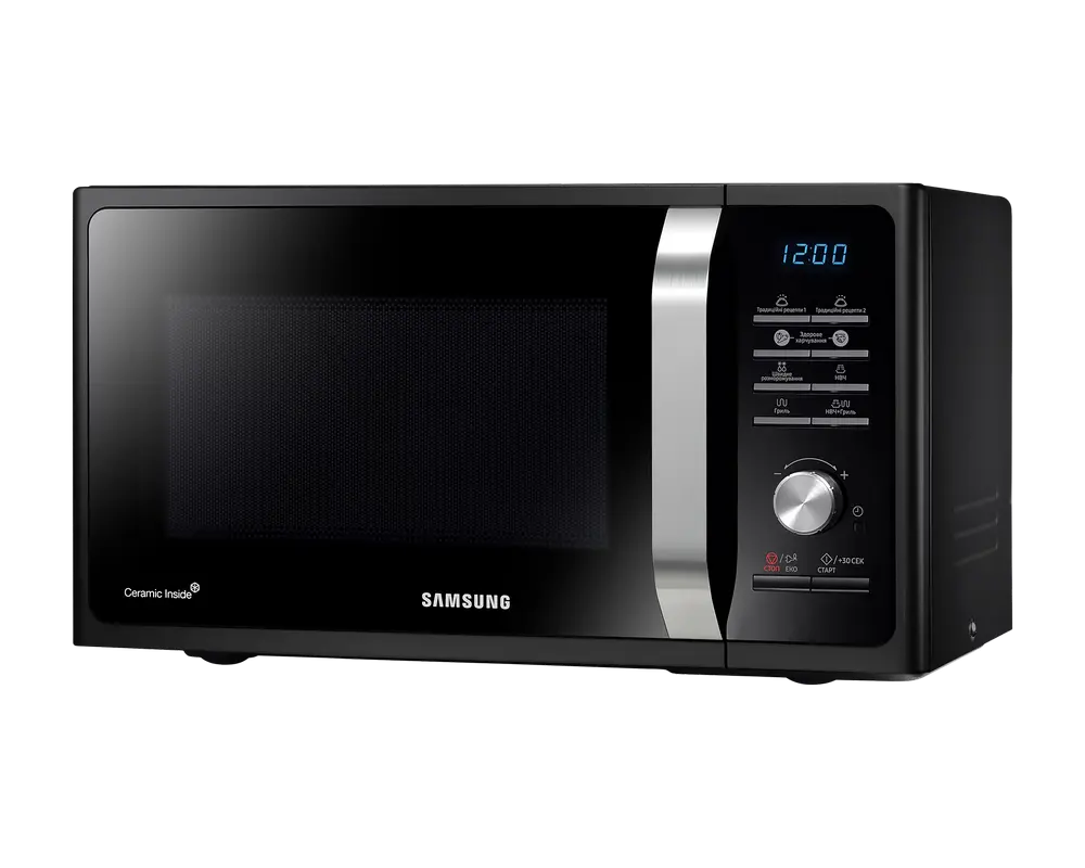 Cuptor cu microunde Samsung MG23F301TAK/OL Negru