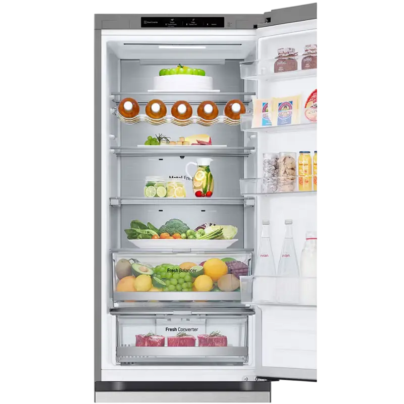 Холодильник LG GBV7280BMB Серебристый