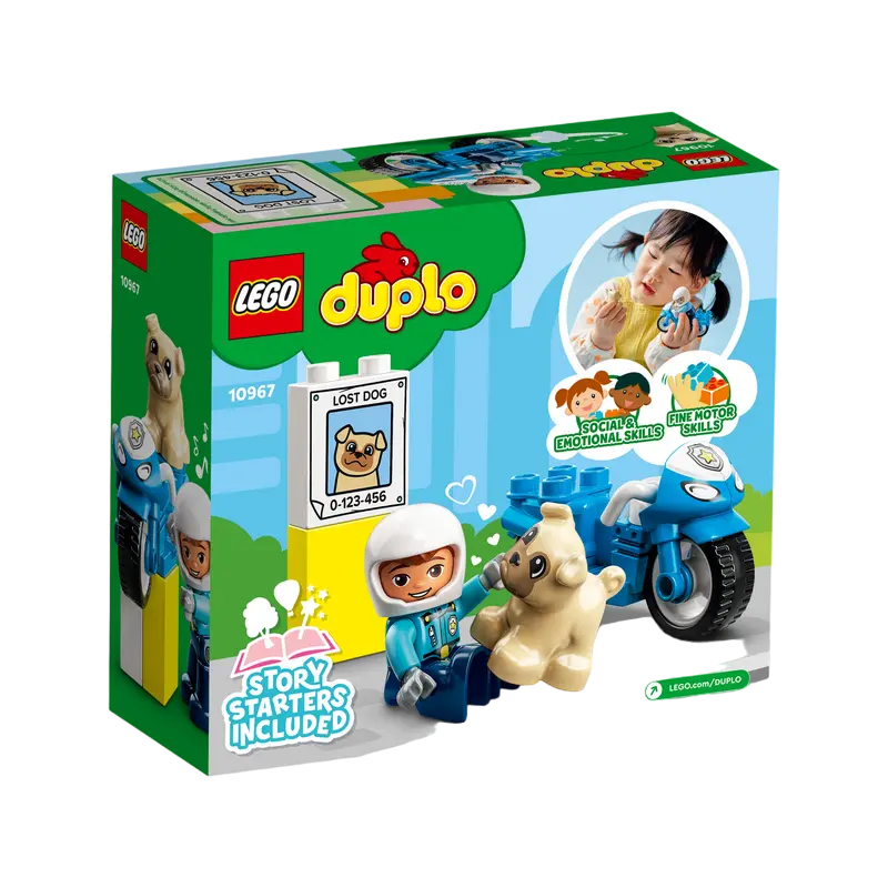 Конструктор LEGO Police Motorcycle Синий