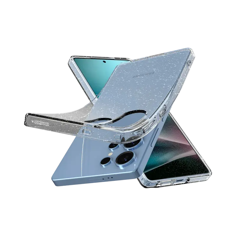 Husă Spigen Samsung Galaxy S25 Liquid Crystal Liquid Crystal Cristal cu sclipici